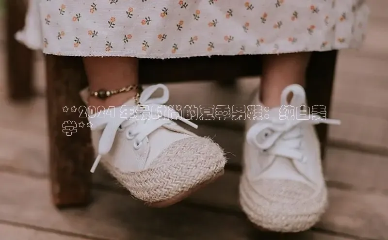 意昂2代理同程**2024 年最时尚的夏季男鞋：纯白美
学**